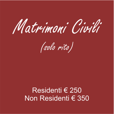 Matrimoni - solo rito